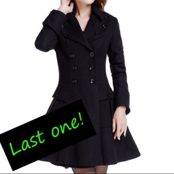 Jackets & Blazers - 💝LAST ONE💖 Double Breasted Corset Lace Coat PLUS